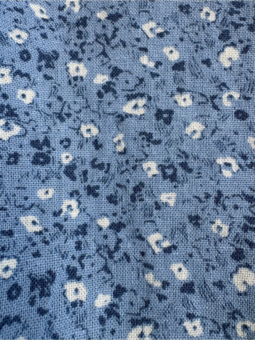 Abercrombie & Fitch Light Blue Ditsy Floral Mini Skirt NWT sz M schoolgirl - Picture 5 of 8